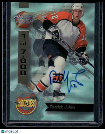 1994-95 Signature Rookies Patrik Juhlin #FF3 Future Flash Autographs AU,SN