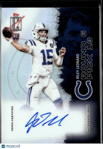 2025 Topps Signature Class Riley Leonard #116 RC