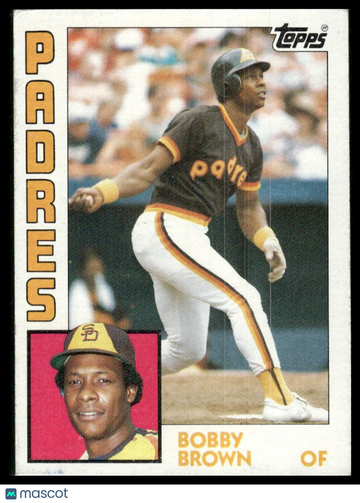 1984 Topps Bobby Brown #261