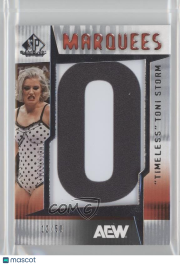 2025 SP Game Used AEW - Marquees Toni Storm #MQ-TS [None] 12/50