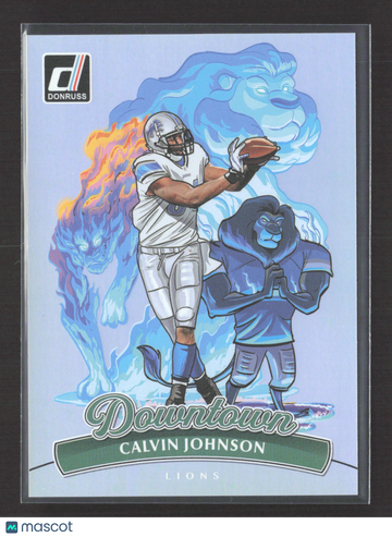 2025 Panini Donruss Football Downtown Calvin Johnson #4