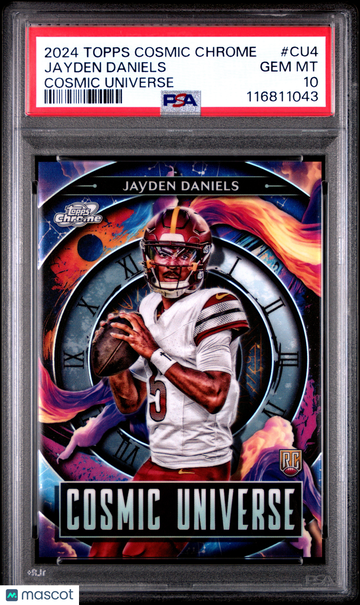 2024 Topps Cosmic Chrome Cosmic Universe Jayden Daniels #CU4 PSA 10