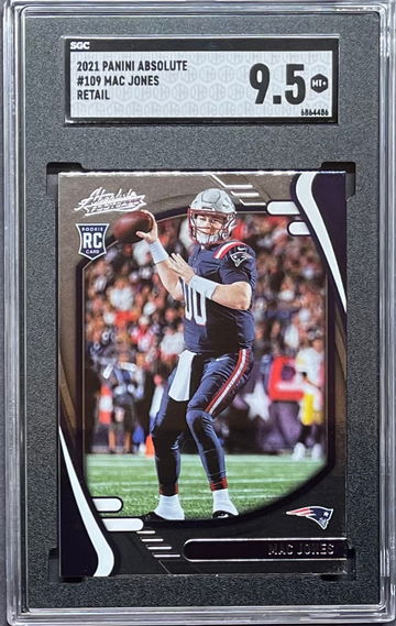 2021 Panini Mac Jones Rookie SGC 9.5