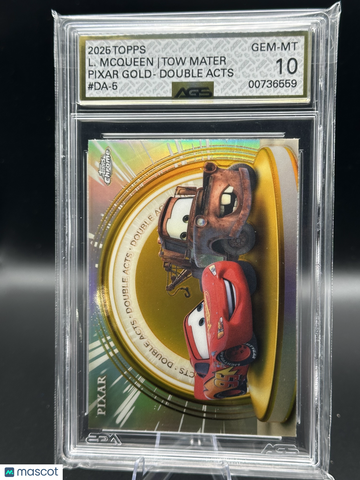 2025 Topps Chrome Pixar GOLD AGS 10