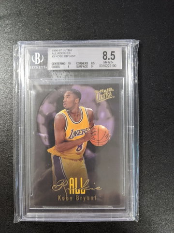 KOBE BRYANT 1996 ULTRA ALL ROOKIES W/10 CENTERING