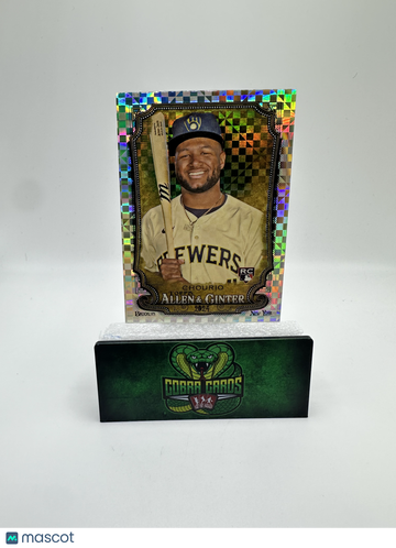 2024 Topps Allen And Ginter Jackson Chourio #276 Holographic Short Print