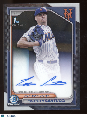 2024 Bowman Chrome Prospect Autograph Jonathan Santucci #CPA-JS