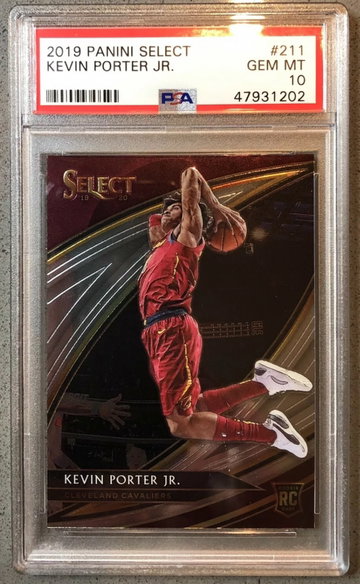 2019-20 Select Kevin Porter JR. Courtside PSA 10