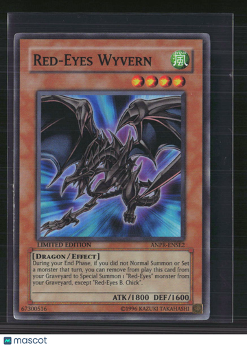 Yu-Gi-Oh! Ancient Prophecy Special Edition Red-Eyes Wyvern Limited Edition
