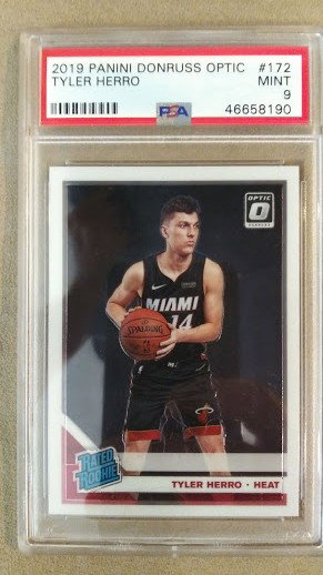Tyler Herro 2019 Optic Rated Rookie RC Miami Heat
