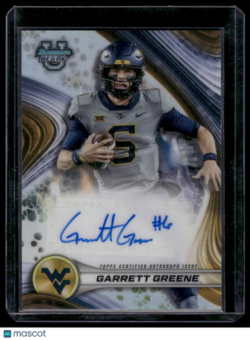 2024 Bowman University Best Garrett Greene #BOA-GG Best of 2024 Autographs AU