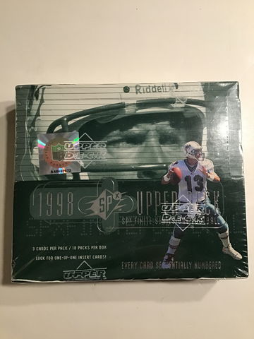 1998 SPx Upper Deck Football 🏈 series 1 Box