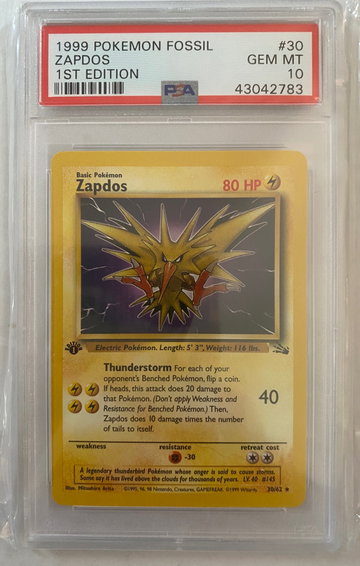 Zapdos 1st Edition