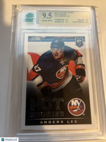 2013-14 Panini Anders Lee Rookie MNT 9.5