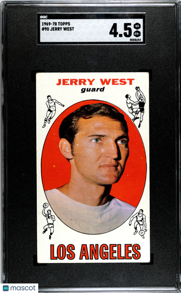 1969 Topps Jerry West #90 SGC 4.5