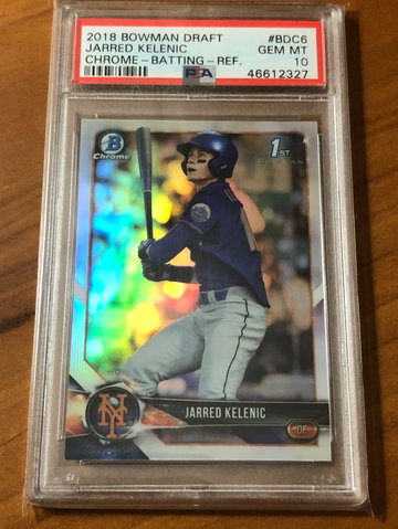 Jarred Kelenic 2018 Refractor PSA 10