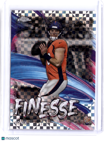 2024 Topps Chrome Finesse Bo Nix #F-4 RC