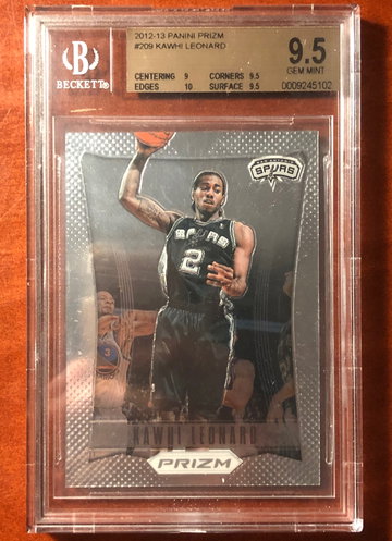 Kawhi Leonard 2012 Panini Prizm BGS 9.5