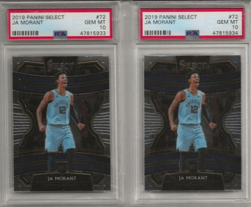Ja Morant Lot (2 cards)
