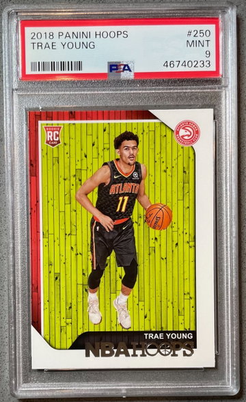 2018-19 Hoops Trae Young PSA 10