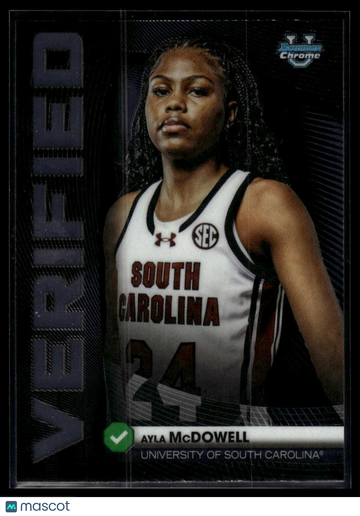 2025-26 Bowman Ayla McDowell #BV-20 Bowman Verified