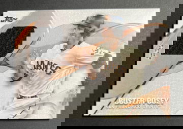 2017 Topps Major League Material Series 2 Buster Posey #MLM-BPO Game Used
