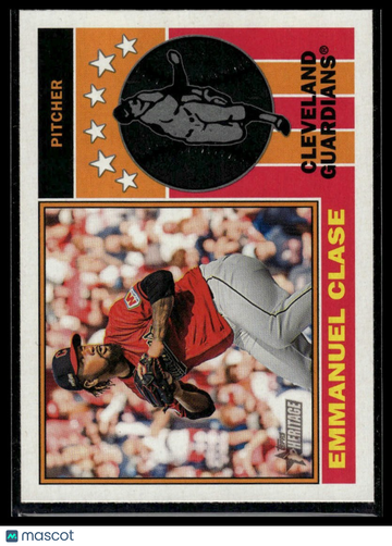 2025 Topps Heritage Emmanuel Clase #76PI-21 1976 Player Icons