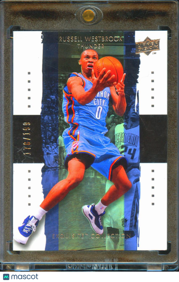 2009 Upper Deck Exquisite Collection Russell Westbrook #40