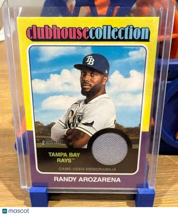 2024 Topps Heritage - Clubhouse Collection Relics Randy Arozarena #CCR-RA