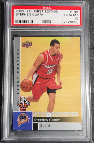 Stephen Curry 2009 Upper Deck First Edition