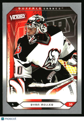 2005-06 Upper Deck Ryan Miller #207 2005-06 Upper Deck Victory Update Buffalo Sabres