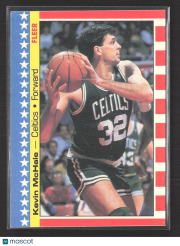 1987 Fleer Kevin McHale #5 OF 11