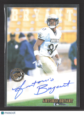 2002 Press Pass Draft Pick Football Antonio Bryant