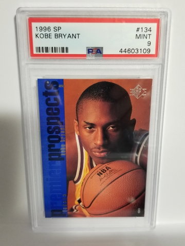 Kobe Bryant 1996 SP PSA 9