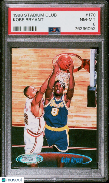 1998 Stadium Club Kobe Bryant #170 PSA 8