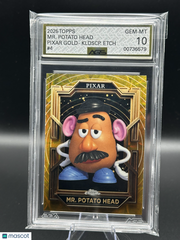 2025 Topps Chrome Pixar GOLD AGS 10