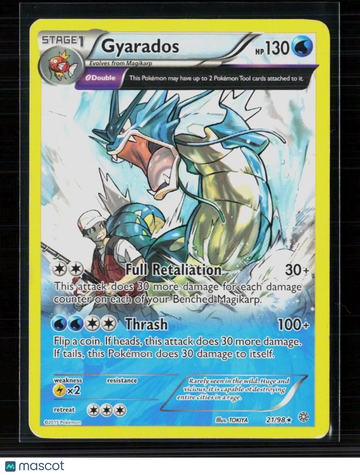 2015 Ancient Origins Gyarados Holo Rare #21/98