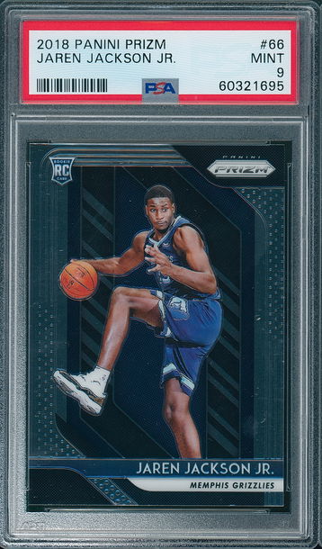 2018 Prizm Jaren Jackson Jr #66 PSA 9
