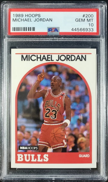 1989-90 Hoops Michael Jordan PSA 10