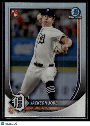 2025 Bowman Jackson Jobe #50 Bowman Chrome Red Rookie Logo RC