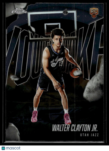2025-26 Topps Chrome Walter Clayton Jr. #YQ-13 Youthquake