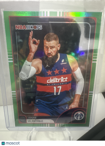 2026 Panini NBA Hoops Jonas Valančiūnas Green Explosion