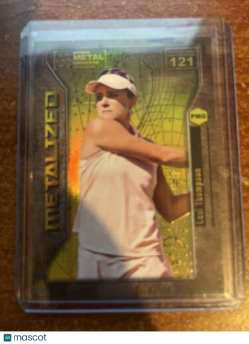 2021 Metal Champions Precious Metal Gems PMG Orange Upper Deck SkyBox Lexi Thompson #121 Rookie