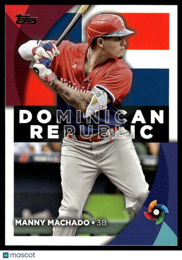 2023 Topps Manny Machado #WBC-9 2023 World Baseball Classic Stars