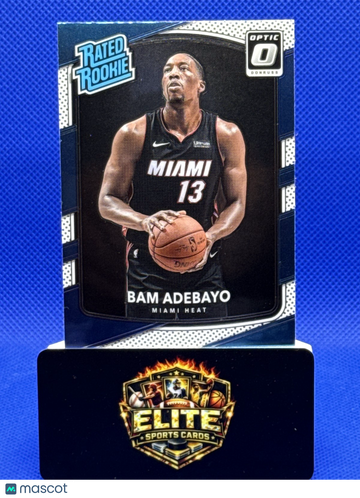 2017-18 Donruss Optic Bam Adebayo #187 Holo RC