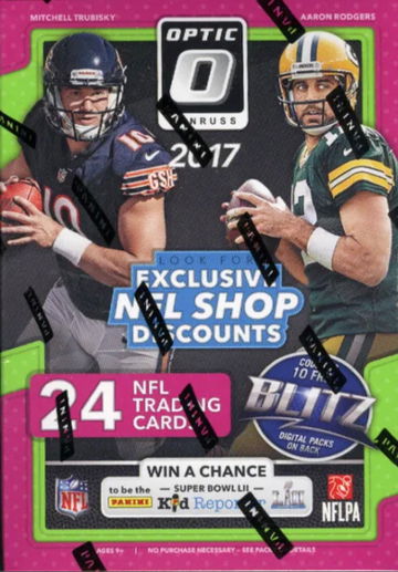 2017 Donruss Optic Football Blaster Box