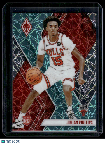 2023-24 Panini Phoenix Julian Phillips #275 Phoenix Teal Lazer RC