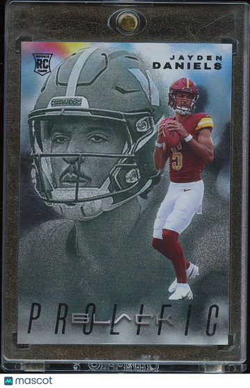 2024 Panini Black Jayden Daniels Black Panini Authentic
