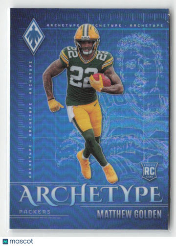 2025 Panini Phoenix Matthew Golden #16 Archetype