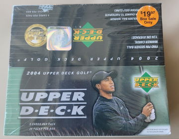 2004 Upper Deck Golf Sealed Box 24 packs / 5 per pack